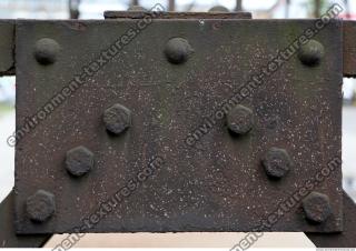 Photo Textures of Metal Rivets and Fasteners